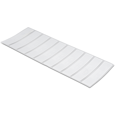 IQ LABEL WHITE PET RECT 76/16 MM UHF M730 ACRYLIC